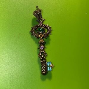 Barbara Bixby key pendant